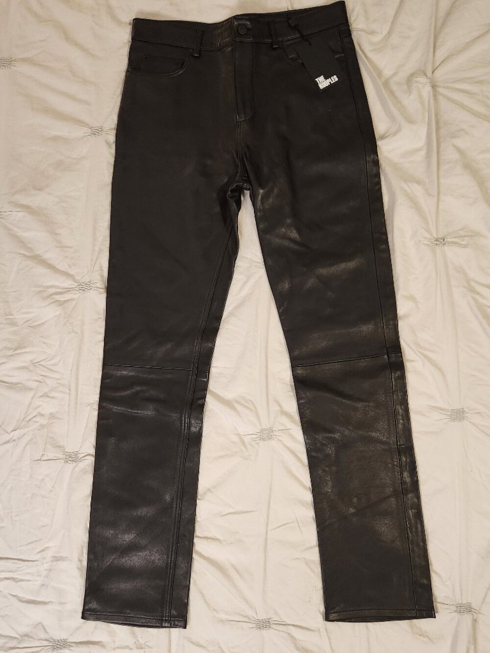 The Kooples Black Leather Pants NWT